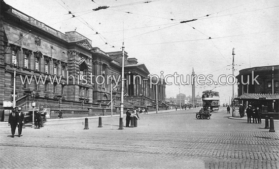 Technical school, Museum & Library, Dale St/Old Haymarket. Liverpool.  c.1923